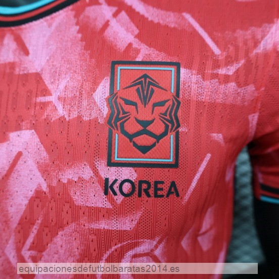 Nuevo Tailandia 1ª Jugadores Camiseta Corea 2024 Rojo Baratas
